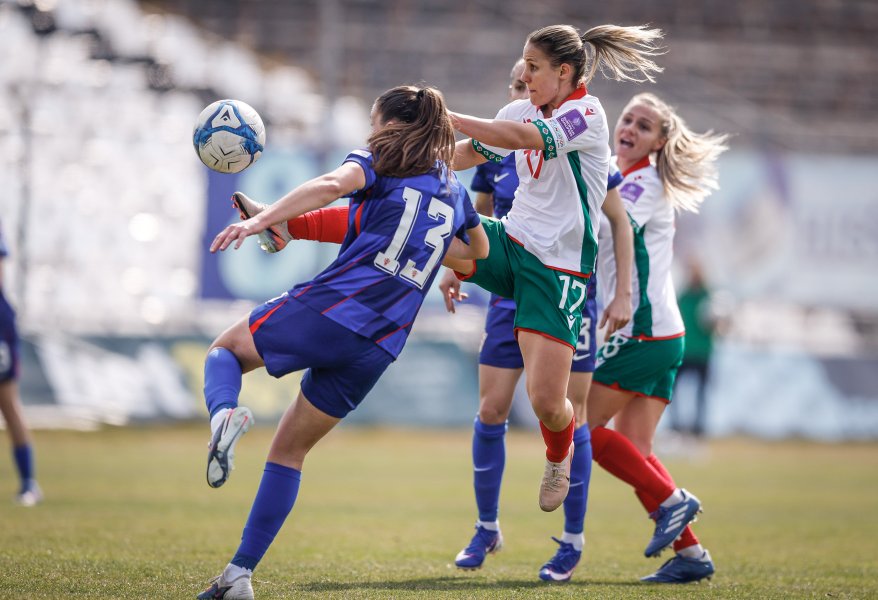 България Хърватия женски футбол1