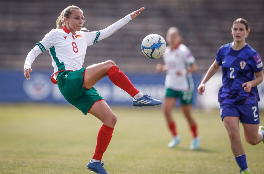 България Хърватия женски футбол1