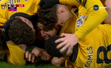 Андре шокира Ливърпул и донесе успеха на Уулвърхемптън дълбоко в добавеното време (видео)