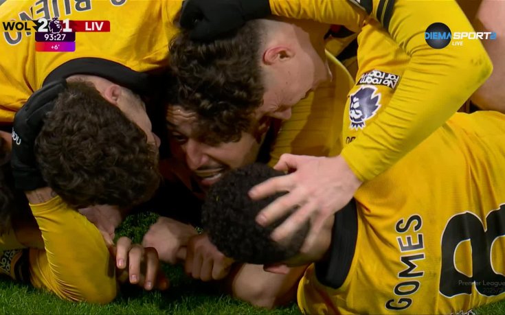 Андре шокира Ливърпул и донесе успеха на Уулвърхемптън дълбоко в добавеното време (видео)