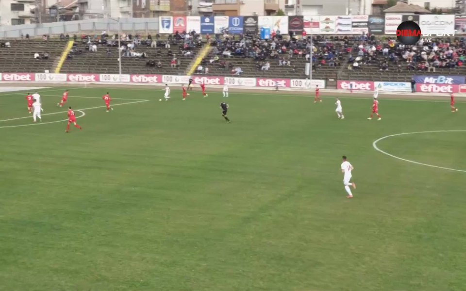Гол №1 на 22-ия кръг в Mr Bit Втора лига