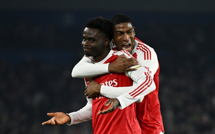 НА ЖИВО: Брайтън - Арсенал 0:1, Букайо Сака се разписа