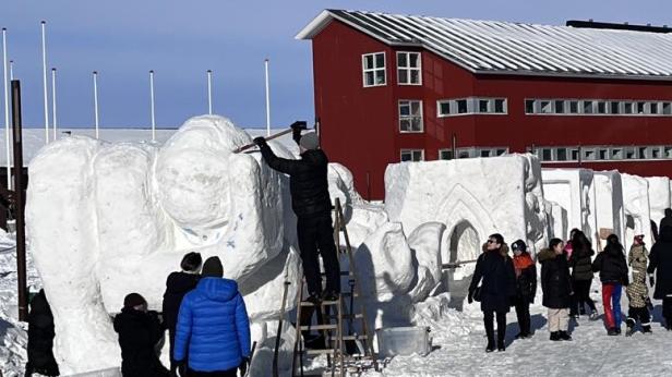 Снежен фестивал в гренландската столица