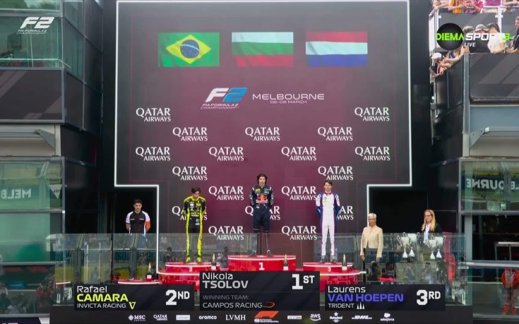 Уникално! Химнът на България огласи Мелбърн след победата на Никола Цолов (ВИДЕО)