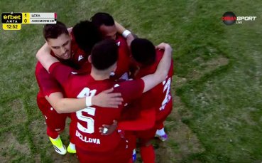 Джеймс Ето'о изведе ЦСКА напред срещу Локомотив София (видео)