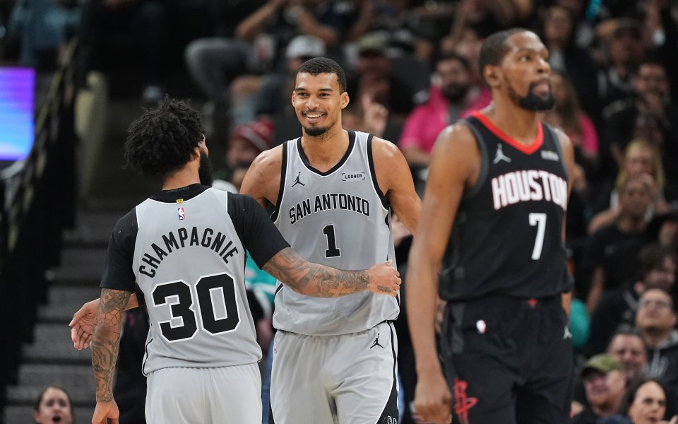 Сан Антонио Спърс - Хюстън Рокетс 145:120 точки / НБА, редовен сезон, 09.03.2026 г.