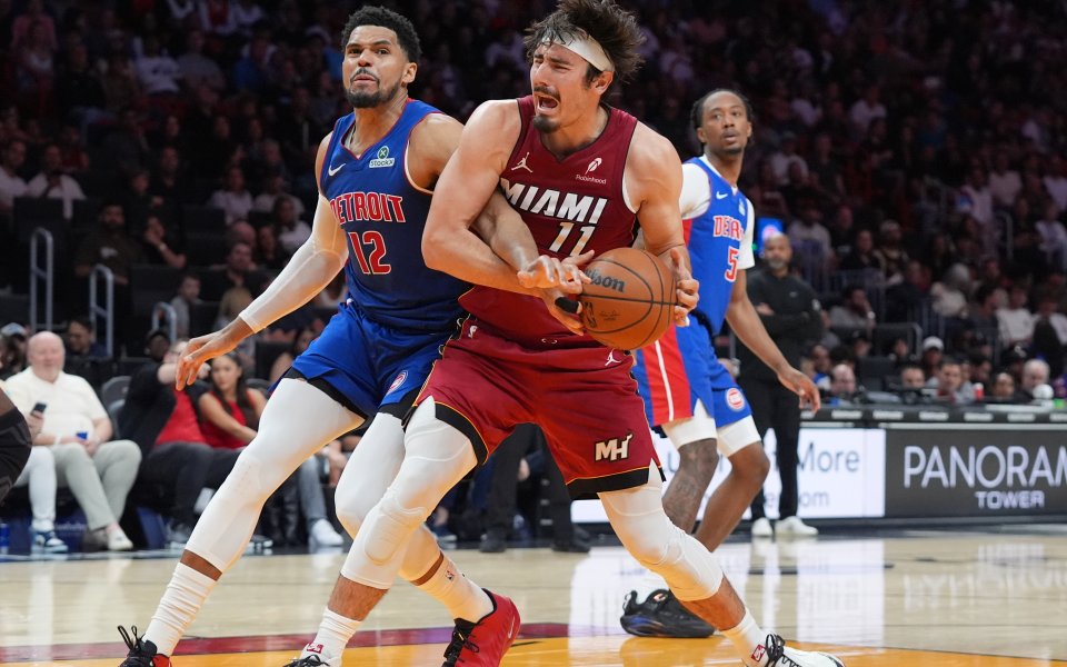 Маями Хийт - Детройт Пистънс 121:100 точки / НБА, редовен сезон, 09.03.2026 г.