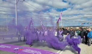 Служители на градския транспорт блокираха Аспаруховия мост