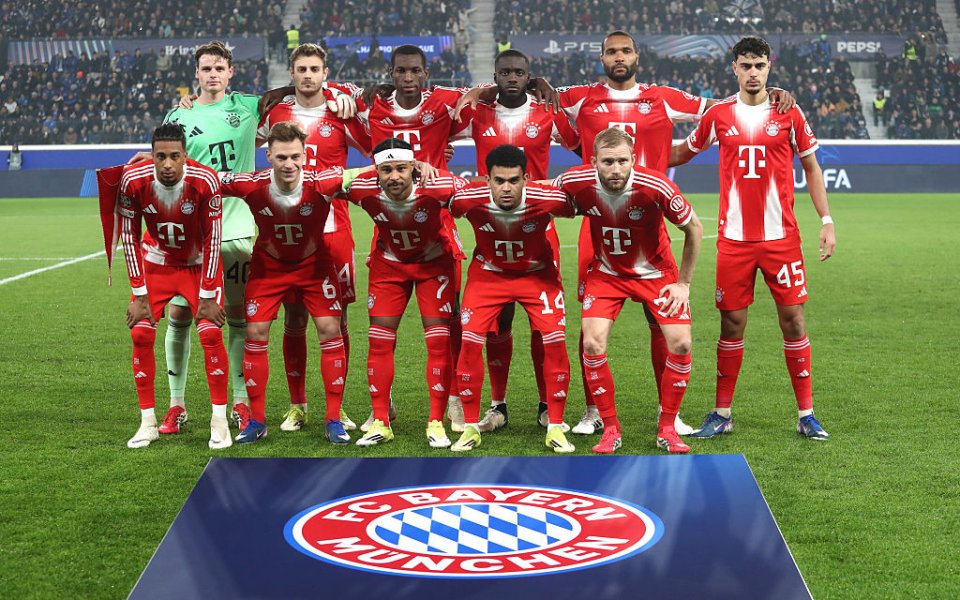 НА ЖИВО: Аталанта - Байерн 0:3, баварската машина настъпва здраво