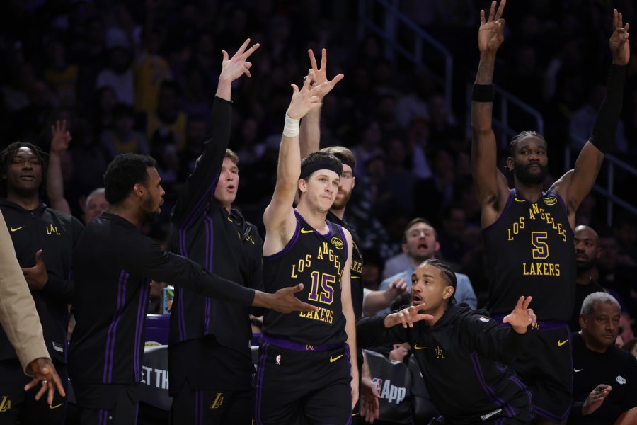 Лос Анджелис Лейкърс Минесота Тимбъруулвс1