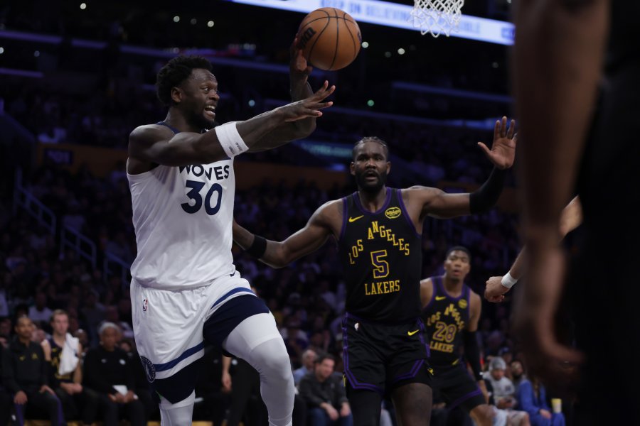 Лос Анджелис Лейкърс Минесота Тимбъруулвс1