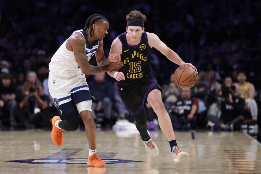 Лос Анджелис Лейкърс Минесота Тимбъруулвс1