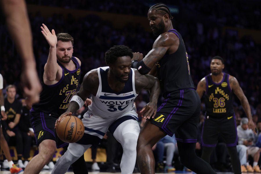 Лос Анджелис Лейкърс Минесота Тимбъруулвс1