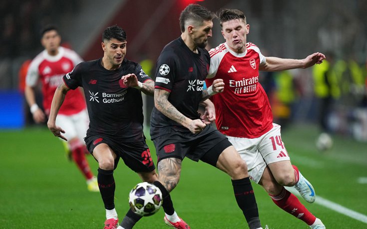 НА ЖИВО: Байер - Арсенал 0:0, греда за лондончани