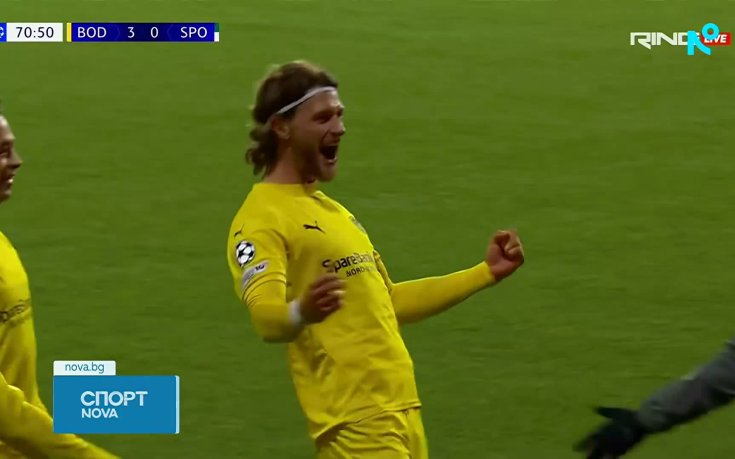 Будьо/Глимт мечтае за 1/4-финал в ШЛ след бой над Спортиг Лисабон