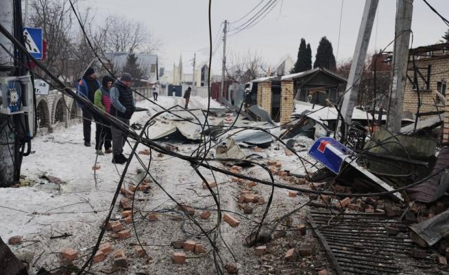 Жертви и ранени след масирана руска атака срещу Киевска област