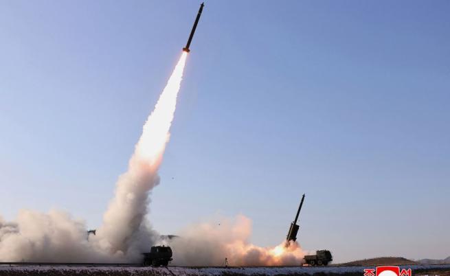 Северна Корея изстреля около 10 балистични ракети към Японско море