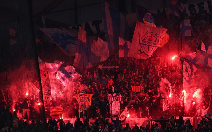 Протест: фенове на Марсилия превърнаха шумния стадион в 