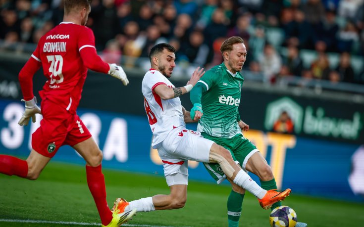 В СНИМКИ: Дербито между Лудогорец и ЦСКА