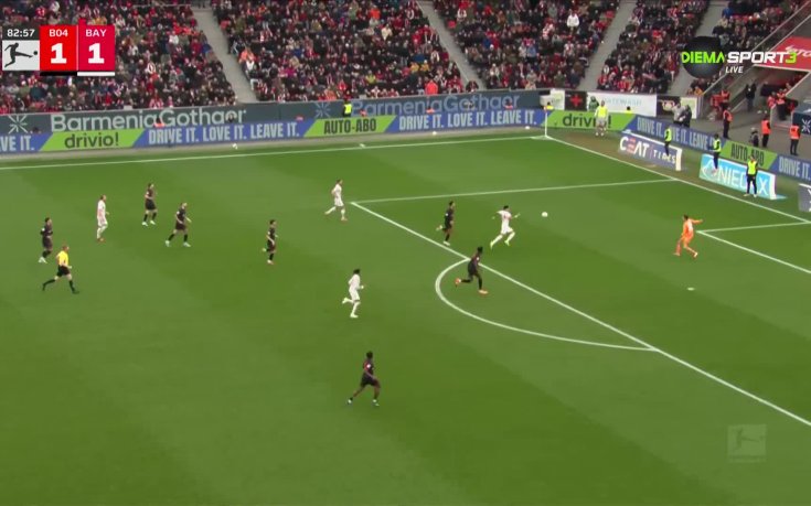 Байер Леверкузен - Байерн Мюнхен 1:1 /репортаж/