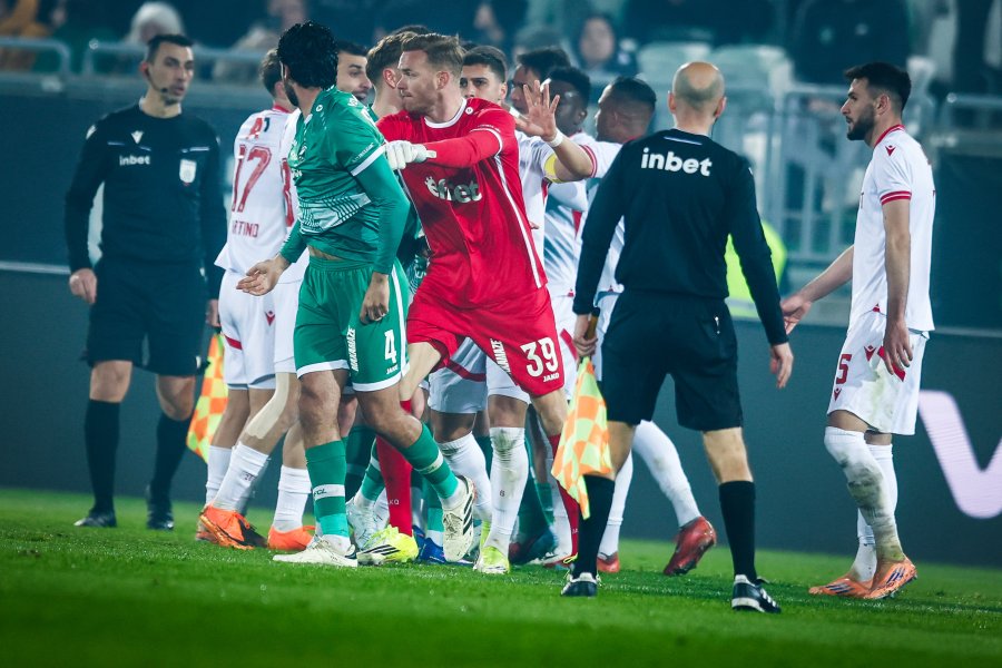 Масово спречкване между играчите на Лудогорец и ЦСКА1