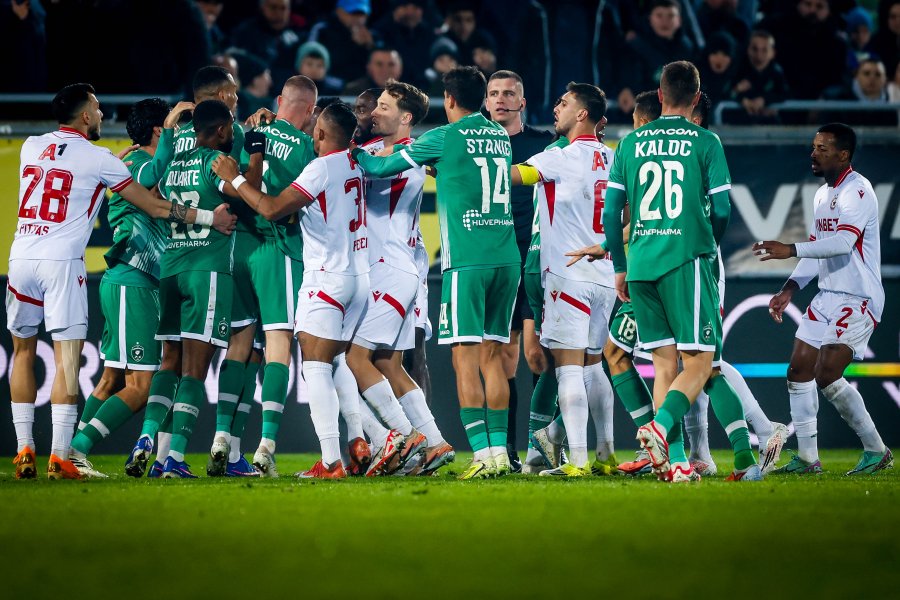 Масово спречкване между играчите на Лудогорец и ЦСКА1