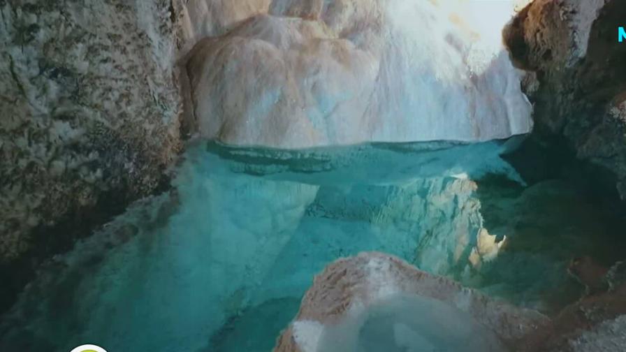 <p>Рядък феномен в Родопите: Вижте какво се случи със&nbsp;синтровите езера на пещера Ухловица</p>