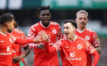 Майнц удари Вердер в дерби на дъното в Бундеслигата