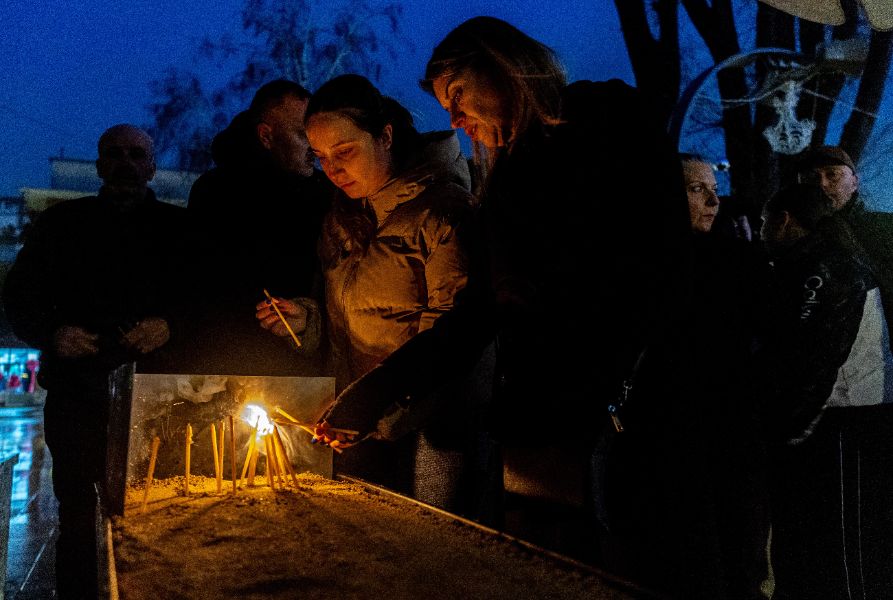 <p>Година след трагедията в дискотека "Пулс" в Кочани.</p>