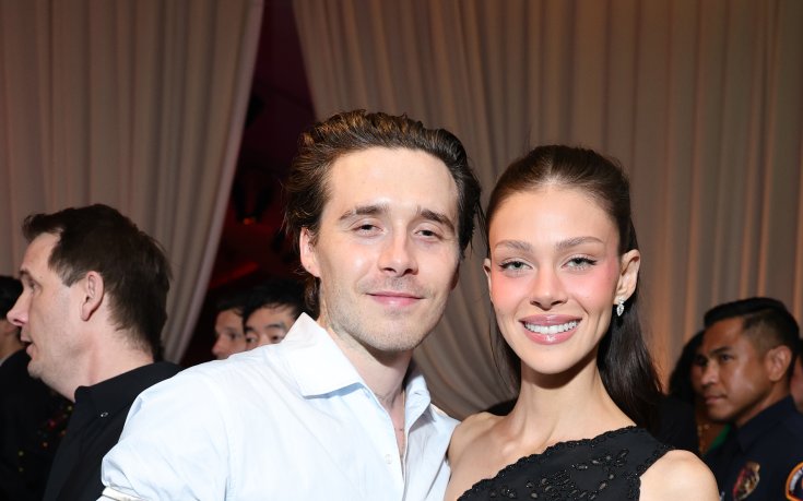 Бруклин Бекъм и Никола Пелц на звездно 