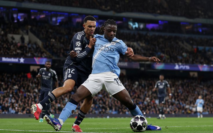 НА ЖИВО: Сити 1:1 Реал, отмениха гол на Доку, домакините с човек по-малко