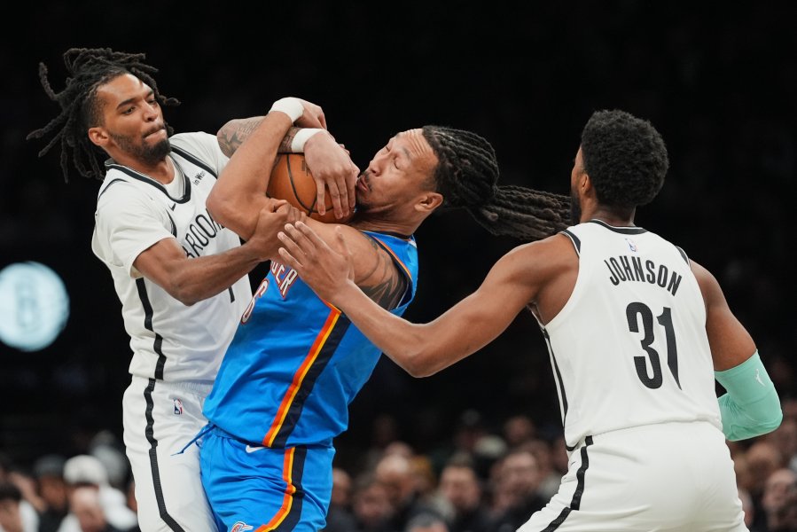 Бруклин Нетс Оклахома Сити Тъндър1