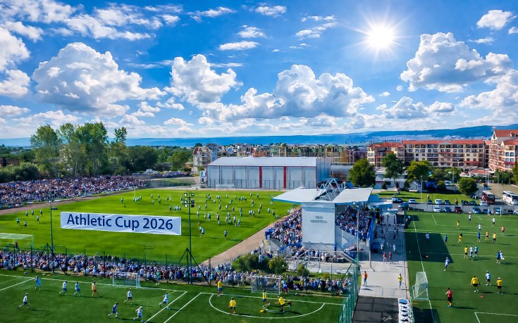 Детски футболен турнир Атлетик къп 2026 ще се проведе през май в Несебър