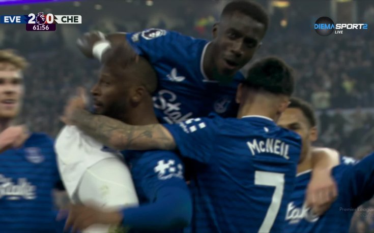 Бето удвои преднината на Евертън срещу Челси