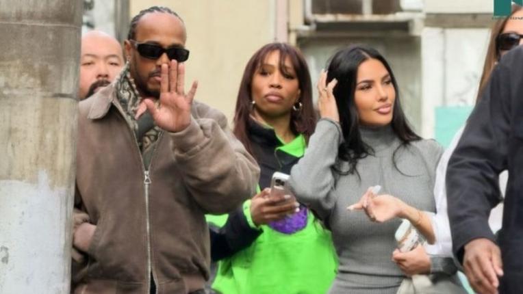 Ким Кардашиян Люис Хамилтън