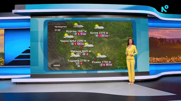 Прогноза за времето | Обедна емисия | 26 мар. 2026