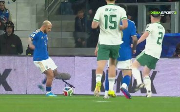 Италия - Северна Ирландия 0:0 /първо полвуреме/