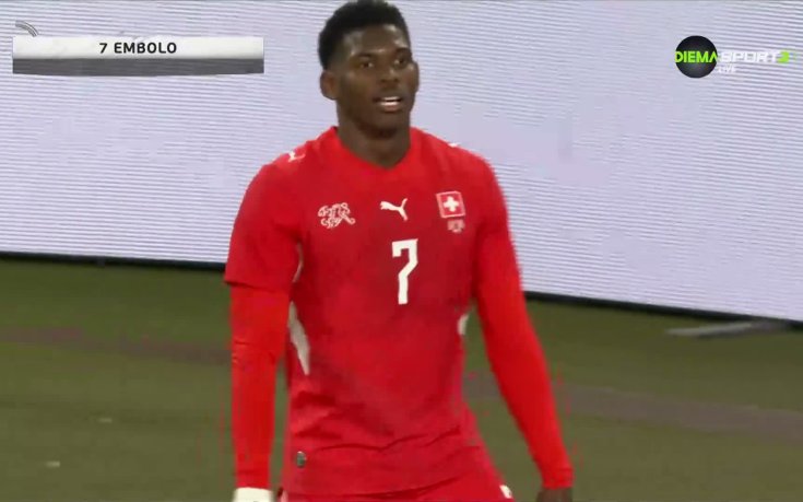 Бреел Емболо отново даде аванс на Швейцария