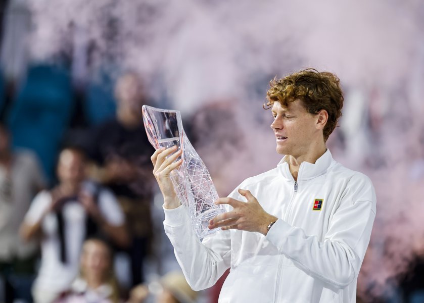 Яник Синер спечели Мастърс турнира в Маями и оформи Слънчев1