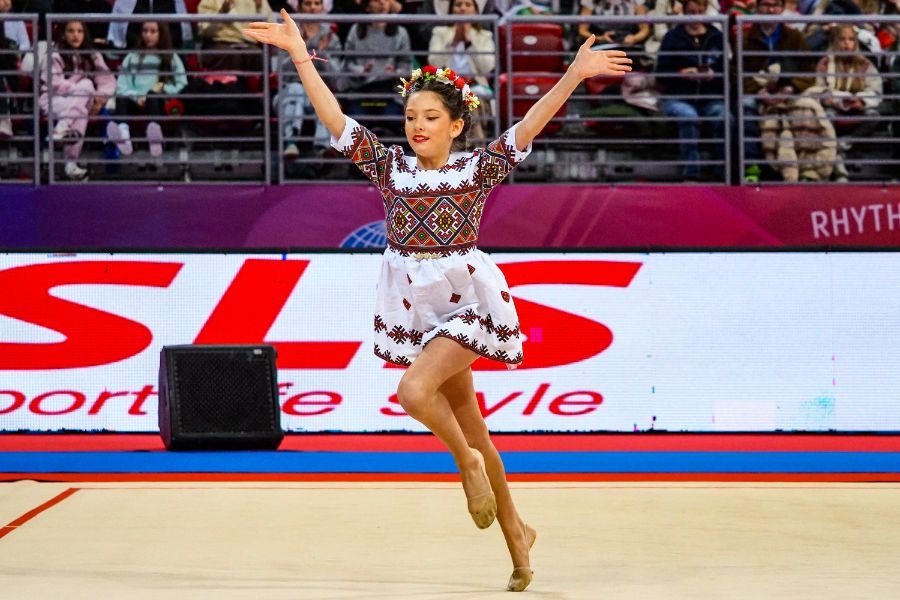 <p>Финалите на отделните уреди на Световната купа по художествена гимнастика.</p>