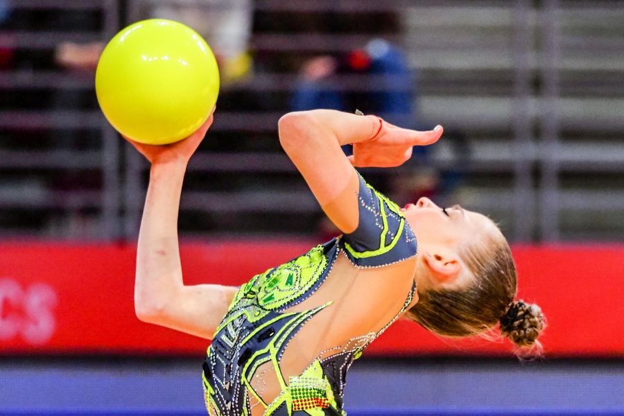 <p>Финалите на отделните уреди на Световната купа по художествена гимнастика.</p>