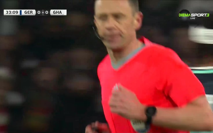 Гол на Вирц срещу Гана бе отменен поради засада