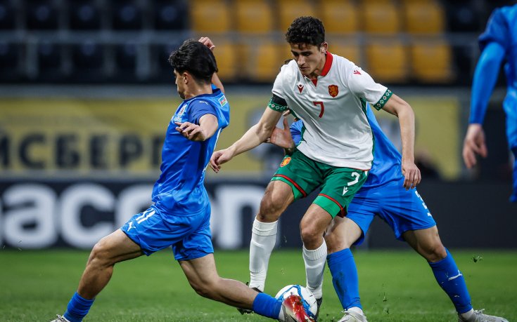 НА ЖИВО: България U21 - Азербайджан U21 0:0, червен картон на 