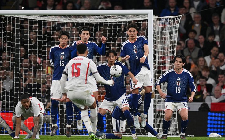 Грешка потопи Англия срещу Япония