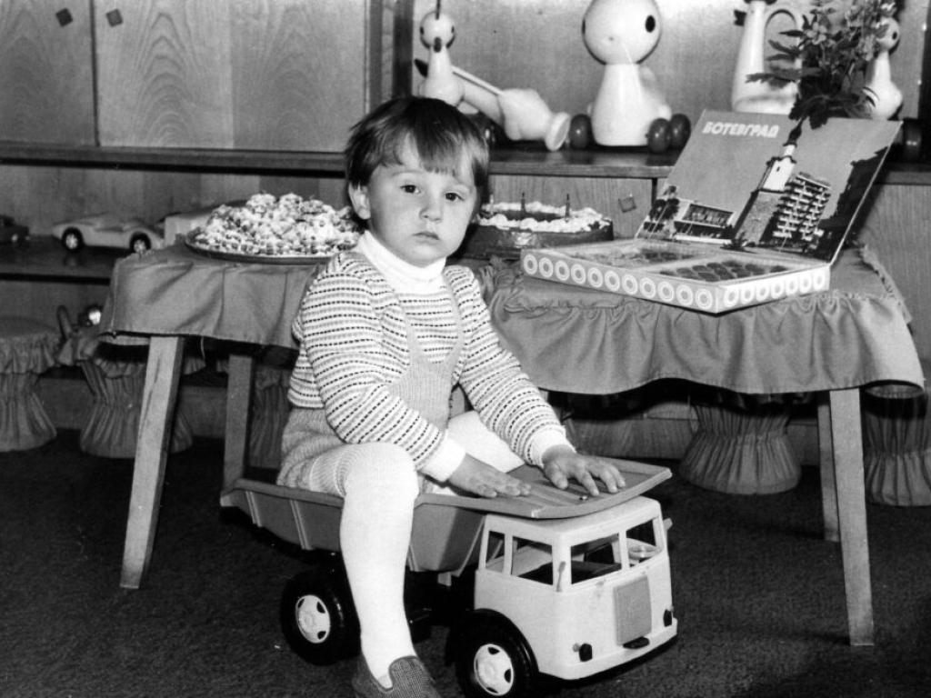 Ники Василковски в детската градина