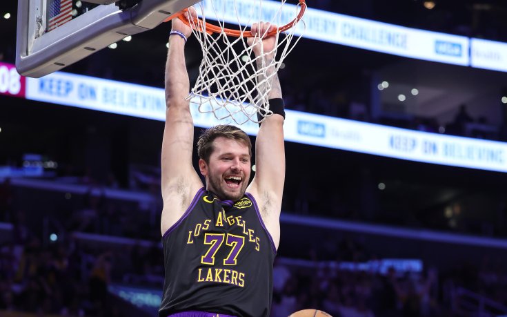 Лука Дончич отново блести: отбеляза 42 точки за успех на Лейкърс