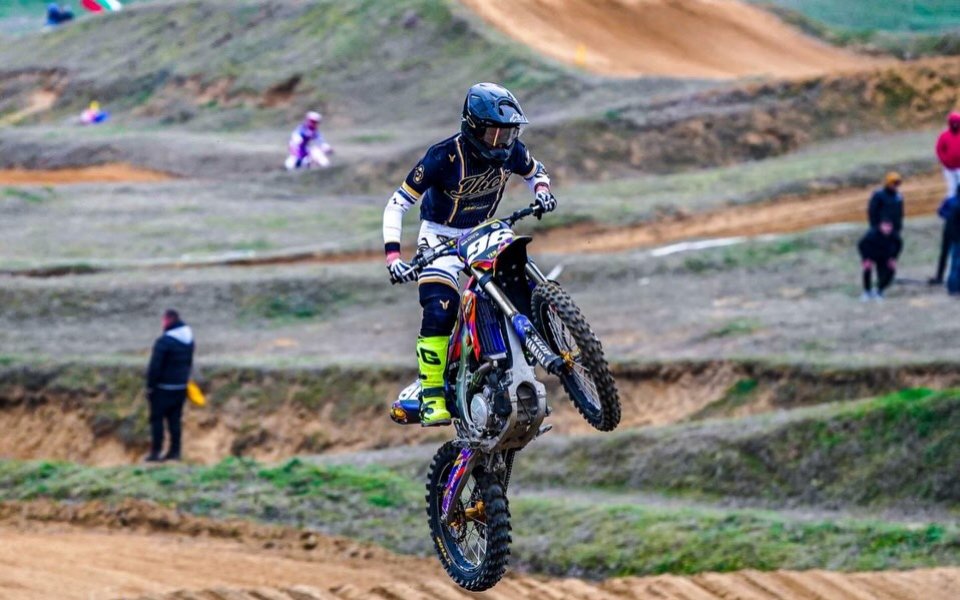 Отлично начало на сезона за Дани Цанков в мотокроса