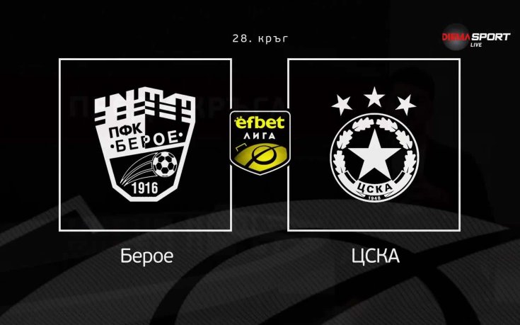 Преди кръга: Берое - ЦСКА