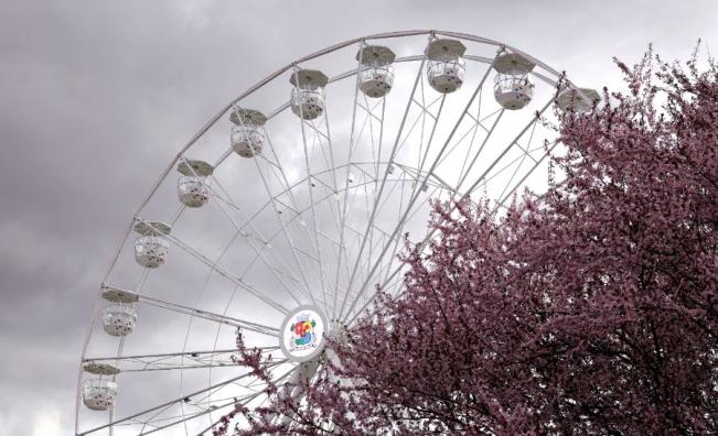 Откриха най-високото виенско колело в България в сърцето на София