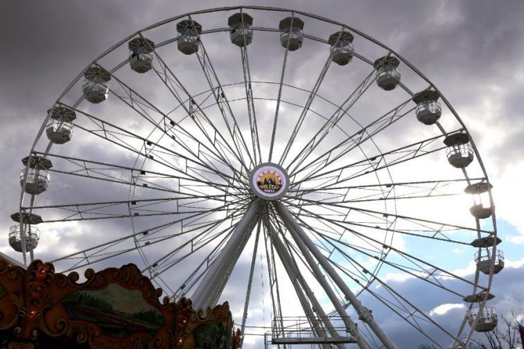 В Княжеската градина в София беше открито виенско колело